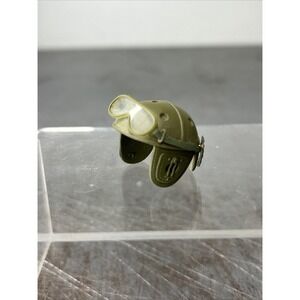 1/6 21ST CENTURY ULTIMATE SOLDIER US TANKER HELMET + GOGGLES Green HQ 33